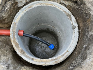 Монтаж канализации и водопровода. Montarea canalizării și apeductului.