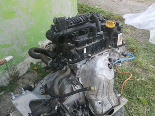 Motor+cutia de viteze+generator+conector tavă de eșapament+suport motor original dacia logan 2019 foto 10