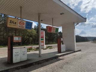 Benzinărie activă, Statie Peco la Călărași, traseul international Chișinău - Ungheni - Iași