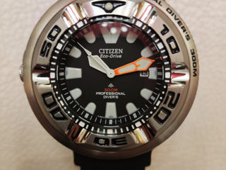 Часы Citizen ED Diver Ecozilla 300m-BJ8050-08E. дайверы 300 метров