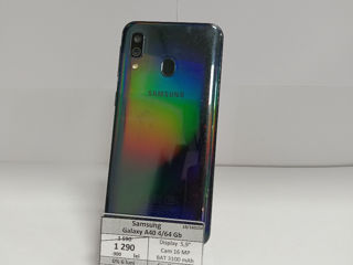 Samsung Galaxy A40 4/64 Gb- 1290 lei