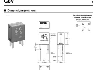 Omron Реле Omron GMC Gm 12088567 (2 шт. в упаковке) foto 3