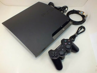 PS3 Slim прошитая 320GB полный комплект( 20 Топ игр)