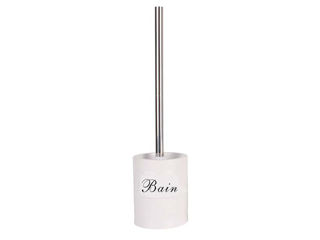 Perie Wc Cu Suport Msv Dinan Alba, Ceramica