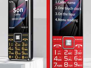 Кнопочный телефон-2-SIM-3-4G-с усилителем сигнала. Мощным звуком и двойной фонарик-Батарея: 6800мАч. foto 1