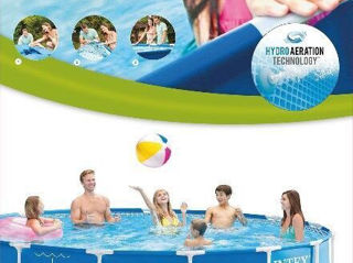 Piscina Intex cu cadru 457x122cm, 16805 l. 17în1, 28242, Livrare gratis, Garantie, Reduceri, Rate 0% foto 4