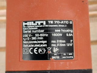 Hilti TE 70 600 Hitachi 280 euro foto 4