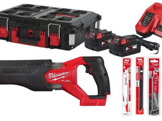 Fierăstrău sabie cu acumulator / аккумуляторная сабельная пила milwaukee m18 fsz100p-502p