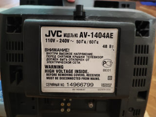 JVC AV1404AE 14" 100 лей foto 2