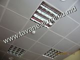 Перфорированые алюминиевые подвесные потолки под систему Т24 армстрорг, tavan aluminiu foto 3