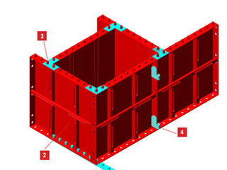 Металлическая опалубка (аренда и продажа) foto 3