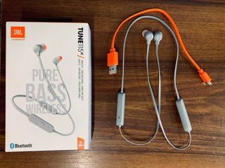 Vand Casti Bluetooth JBL TUNE 115BT / Wireless In-Ear headphones, White