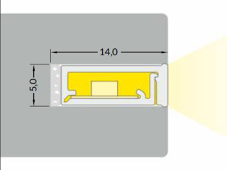 Profil LED, profil LED, profil pentru bandă LED, profil pentru bandă LED foto 5