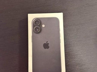 iPhone 16 Black Новый! Neverlock, любая проверка! Физическая SIM-карта. Гарантия 1 год APPLE CARE.