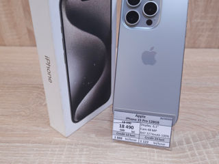 Apple iPhone 15 Pro 128GB , 18490 lei