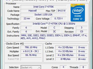 Computer desktop Puternic Intel I7 3.50 GHz Geforce GTX780TI