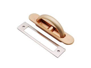 Maner pentru mobila Maner A05807 85 mm Brushed Gold foto 2