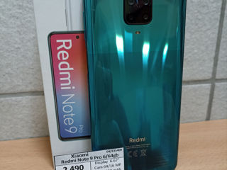 Xiaomi Redmi Note 9 Pro 6/64gb - 2490 lei