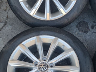 Jante NOI+ Anvelope NOI R17 215/55 Pirelli 5x112 Passat B8 Scoda Superb foto 2