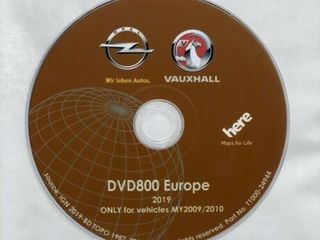 Original GPS DVD Navigatie Opel DVD800 MY2009-MY2010 Europa Versiune 2019 foto 1