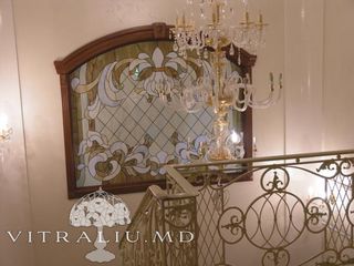 Panouri decorative cu vitralii / витражные декоративные панно и ниши foto 5