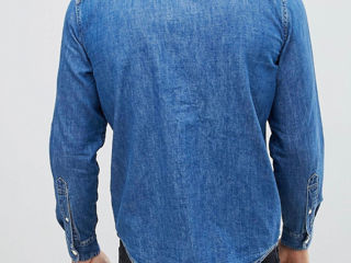 Новая джинсовая рубашка Abercrombie and Fitch foto 4