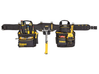 Curea cu buzunare p/u scule / пояс для инструмента с комплектом сумок dewalt pro dwst40603-1 foto 2