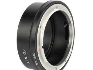 Vând  FD-NEX Mount Adapter pentru Canon FD Lens la Sony NEX3C NEX7 E mount foto 3