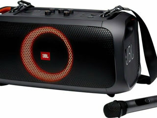 Boxa portabila JBL PartyBox On-The-Go Essential, 100W, Bluetooth,Waterproof,Microfon wireless, negru foto 3