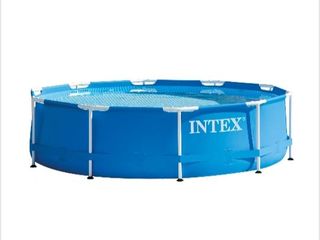 Piscina rotunda Intex, 305 x 76 cm, cadru metalic, noua sigilata! foto 1