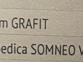 Pat + Saltea ortopedică Somneo VIS foto 5