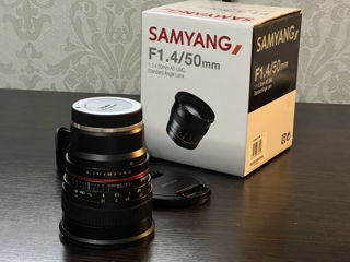 Samyang 50mm f1.4 (pentru Sony E mount)