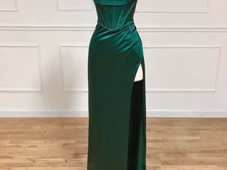 Rochie de gală  verde închis - stare nou