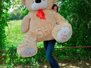Ursuleți gigant 170 cm cu I Love You. Livrare gratuită în Chișinău. Rapid livrăm toată Moldova. foto 3