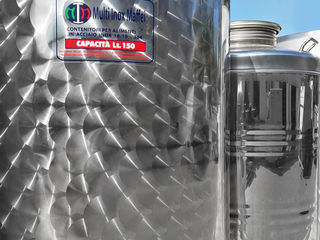 Butoaie, vase, cazi, cisterne, rezervoare, containere din inox alimentar de la producator foto 5