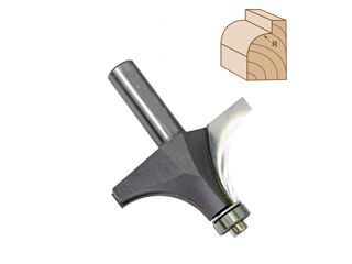 Freză cu rază de profil cu rulment 0602 1/4x1/2 pentru prelucrarea MDF și a lemnului