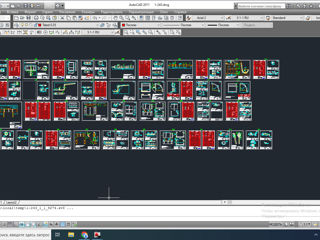 Desene autocad execut, modific și actualizez.