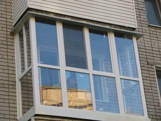 Кладка расширение балконов 143 серии, расширение балконов Хрущевка. Остеклить балкон окна пвх. foto 8