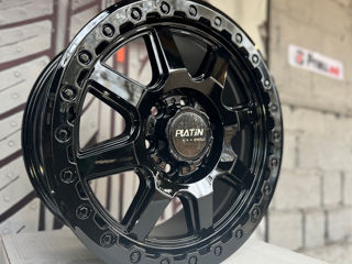 6x130 R18 Platin P111 Glossy Black (Mercedes Sprinter Delfin / VW Crafter) foto 3