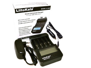 Универсальное зарядное устройство LiitoKala Lii-400 литокала PowerBank foto 1