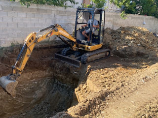 Miniexcavator la comandă !!! foto 3