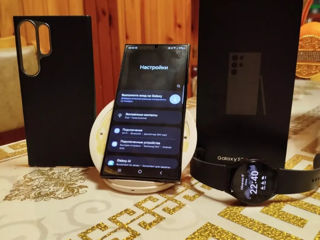 Samsung Galaxy s24 Ultra 12.256GB i Samsung Galaxy watch 5 foto 2