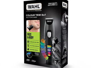 Kit de tuns multifuncțional Wahl Color Trim 8 în 1 Negru 9893-017 foto 1