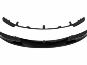 Prelungire Bara Fata compatibil cu BMW Seria 3 F30 F31 (2011-up) M Design Negru Lucios, губа foto 5