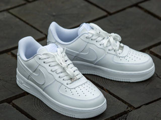 Nike Air Force 1 Low All White Unisex foto 3