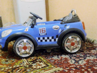 Детский электромобиль Mini Cooper foto 1