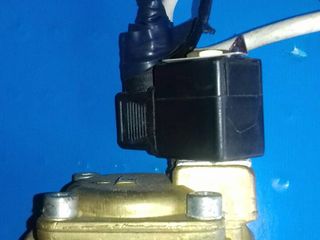 Вентиль с электроклапаном для жидкостей ДУ -25 бронзовый