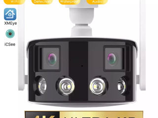 Ip camera video  4MP*4MP, 180 grade foto 2