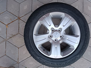 5x114,3. Оригинальные легкосплавные колеса Opel 215/60/R17. Nissan,Mitsubishi,Hyundai, Mazda, Honda. foto 3