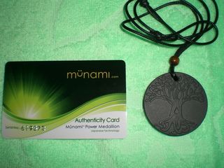 Отличный подарок любимым медальон для здоровья Munami